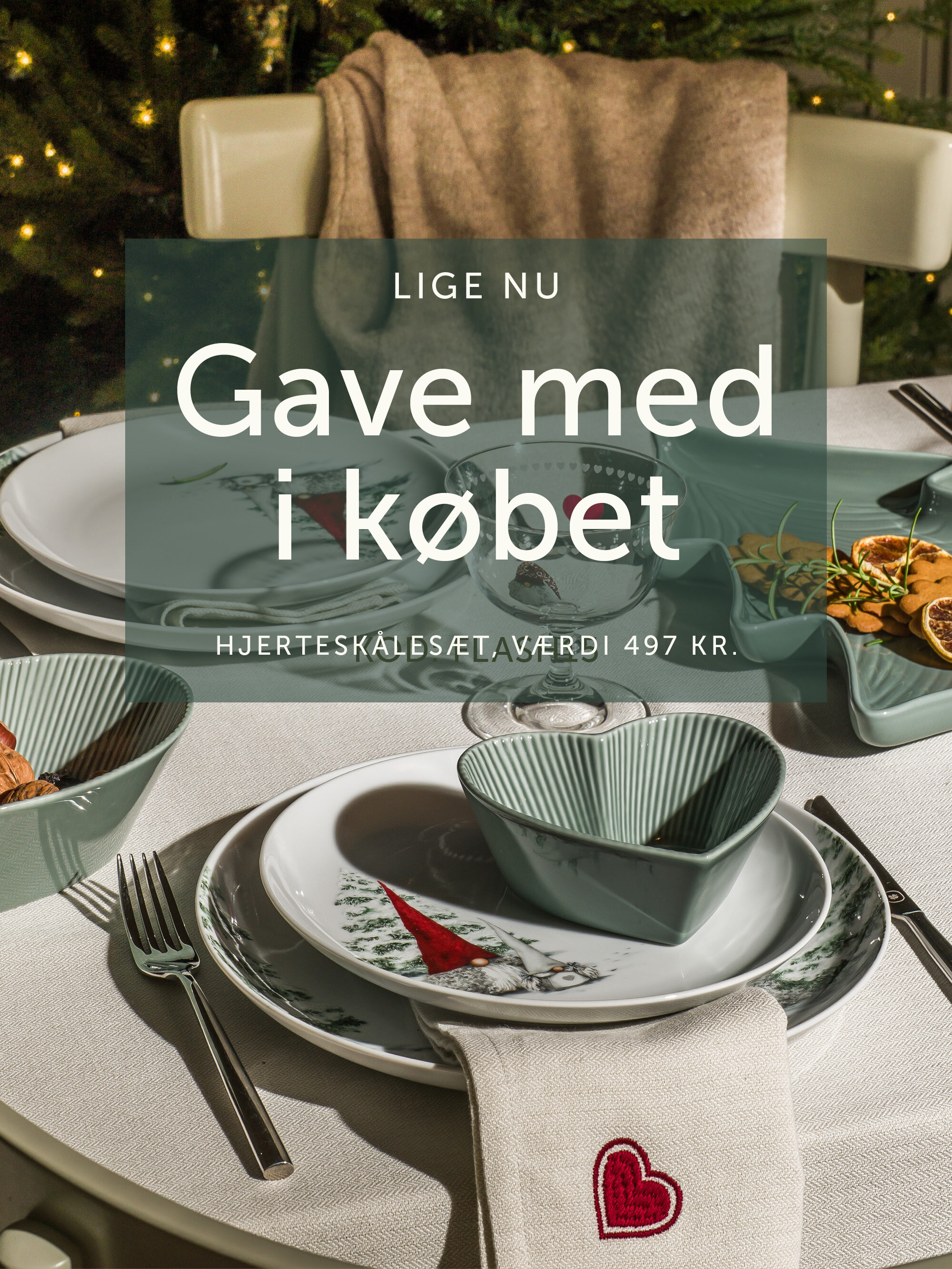 Christmas Table setting