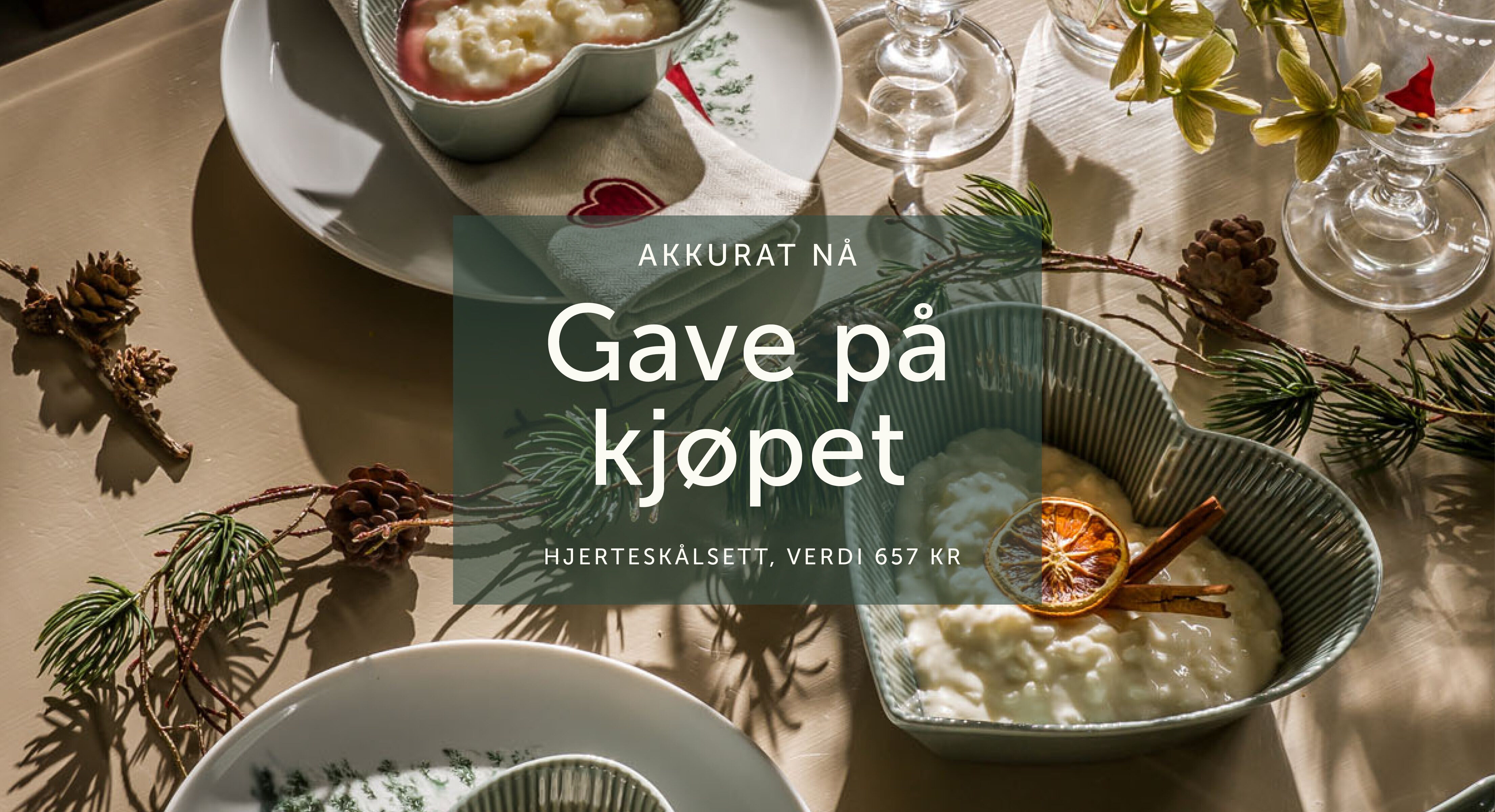 Christmas Table setting