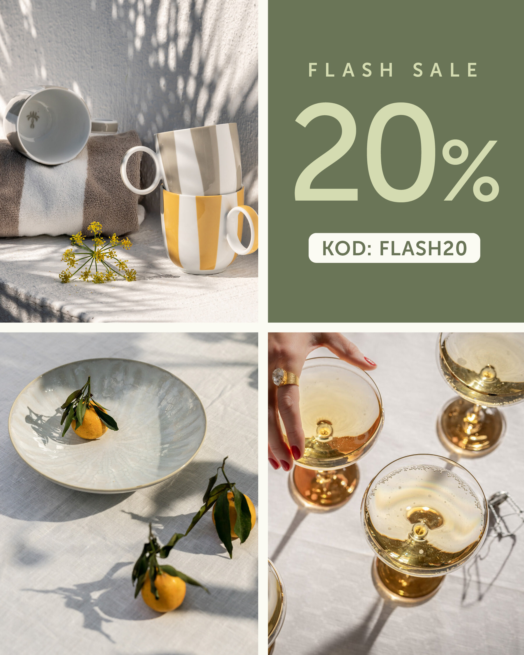 Nordic Dawn tableware