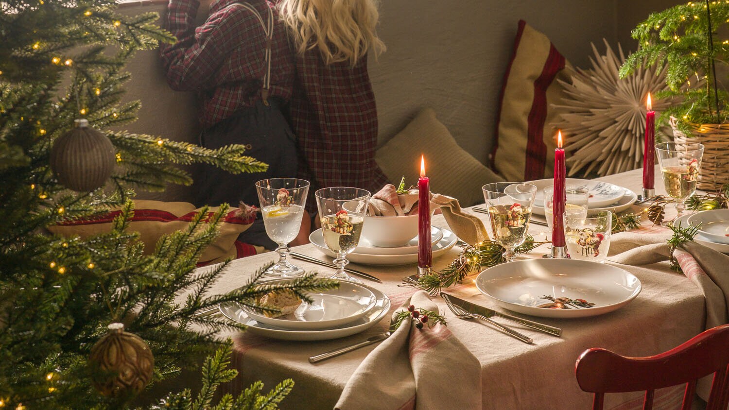 Christmas Table setting
