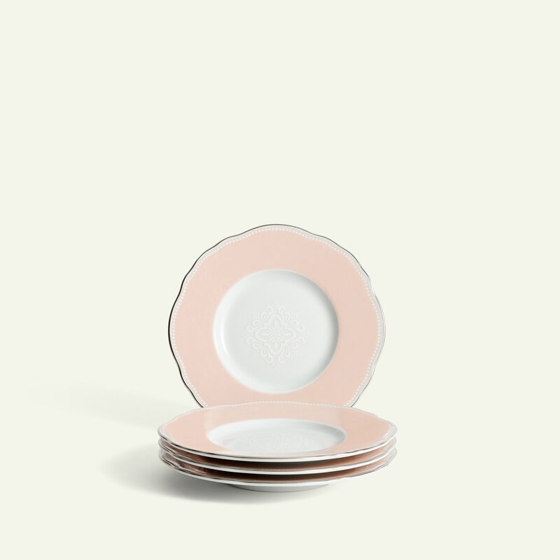 Moments asjett rosa 15 cm 4-pk