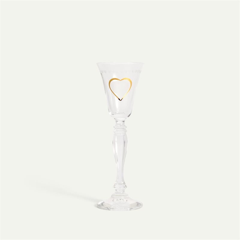 Weihnachtswichtel Weißes Schnaps- & Likörglas 6 cl