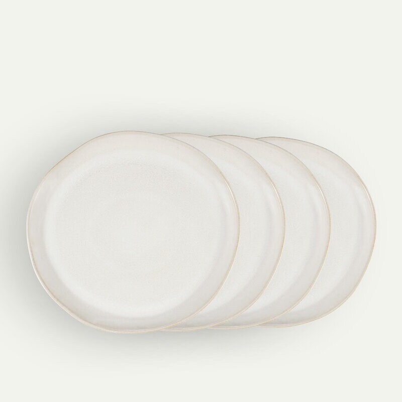 Shell Teller 28 cm 4er-Pack Speiseteller