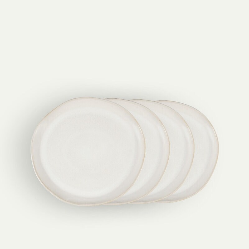 Shell Kuchenteller 22 cm 4er-Pack