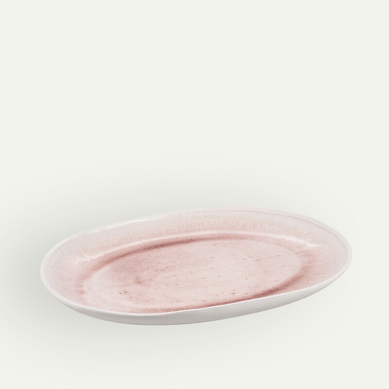 Rosé Servierplatte 39 cm