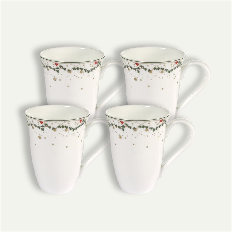 Weihnachtserinnerungen Tasse 30 cl 4er-Pack, Tradition