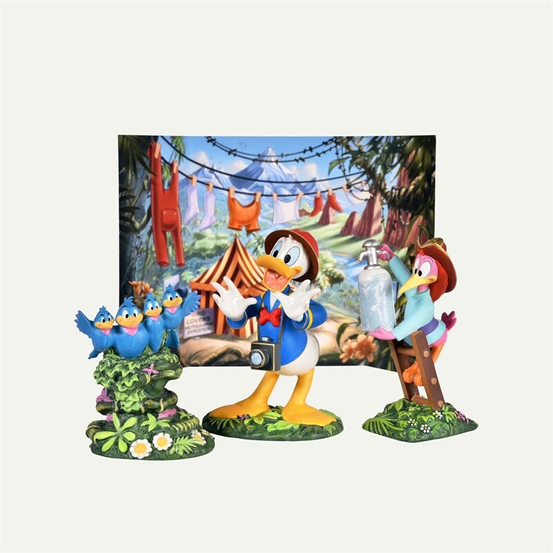 Disney Show – Donald Duck und Aracuan mit Kolibris