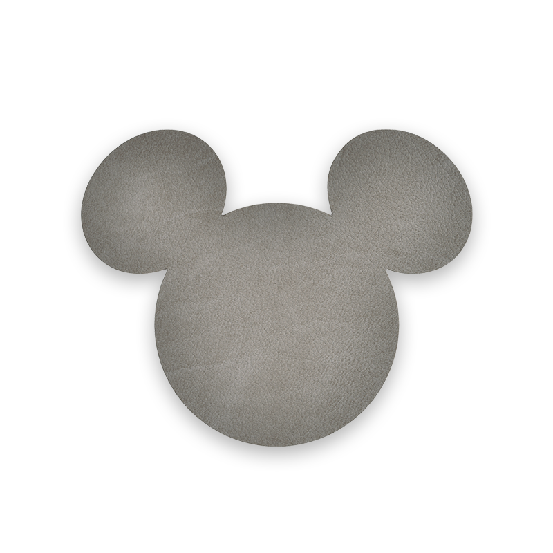 Disney Micky Maus Glasuntersetzer Hellgrau 4er-Pack