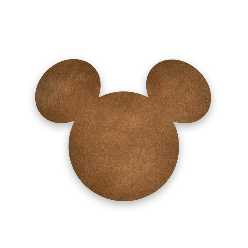 Disney Micky Maus Glasuntersetzer Natur 4er-Pack