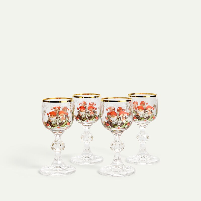 Traditionelle Weihnacht Schnaps- & Likörglas 6 cl 4er-Pack