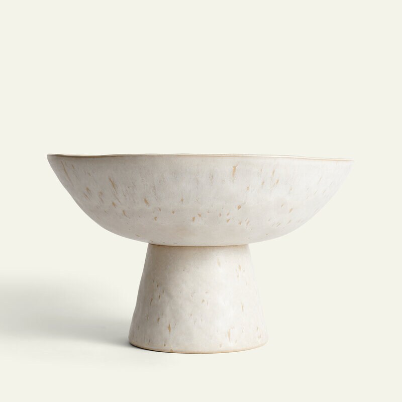Studio Schale mit Fuß 19 cm Ø 31 cm