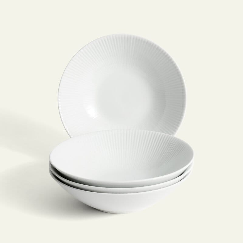 Nordic Dawn skål 19 cm 4-pk, Glimt