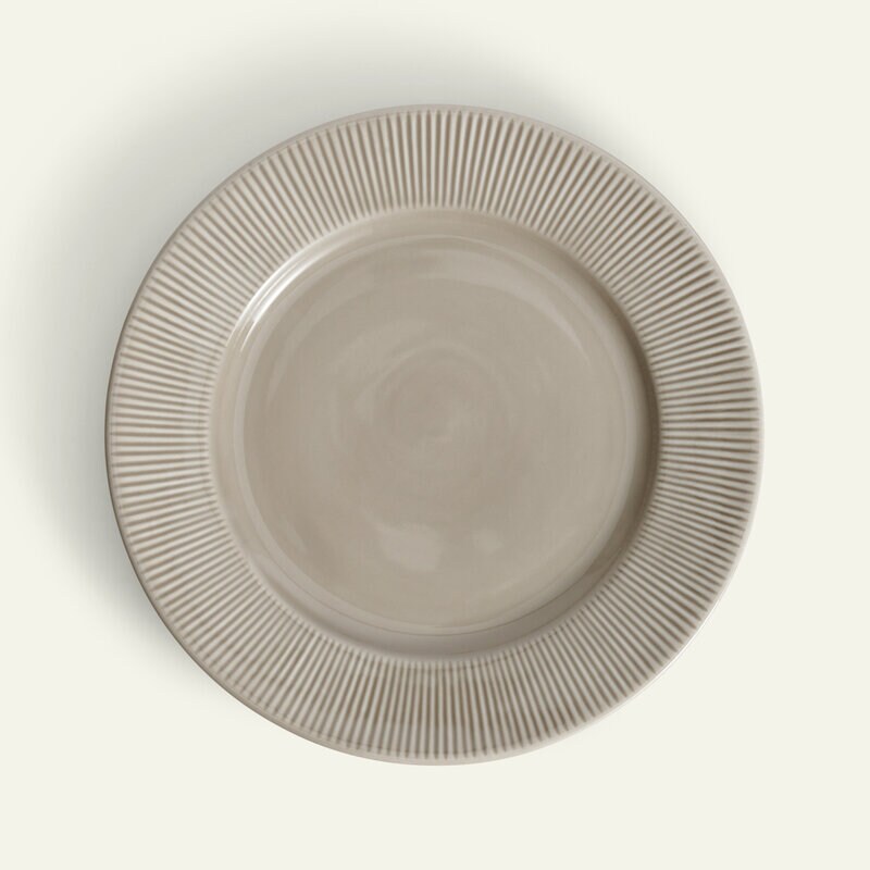 Nordic Dawn Teller 27 cm, Borke Speiseteller