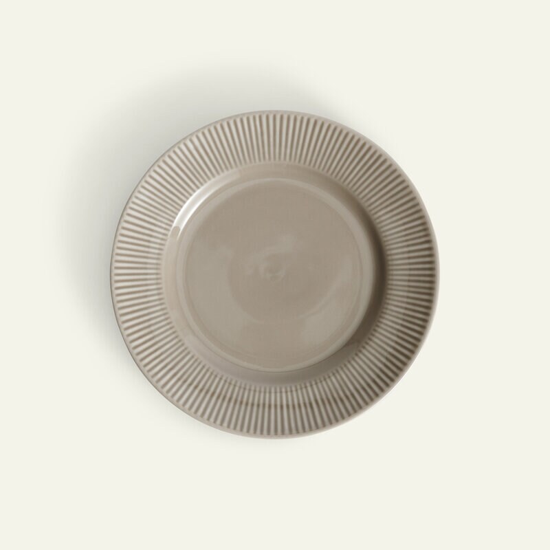 Nordic Dawn Kuchenteller 21 cm, Borke