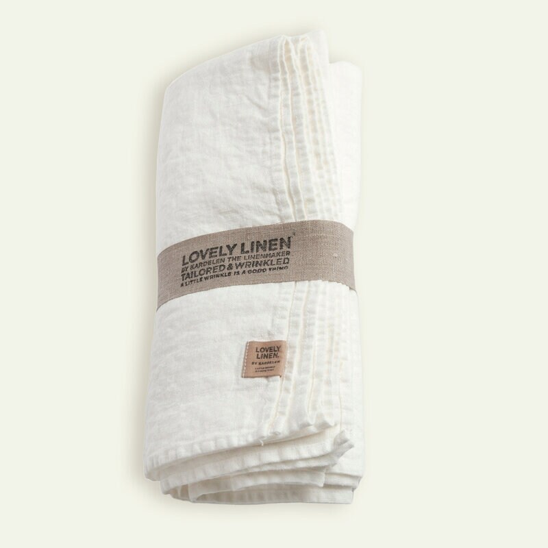 Lovely Linen Lovely dug 145 x 300 cm, Off White