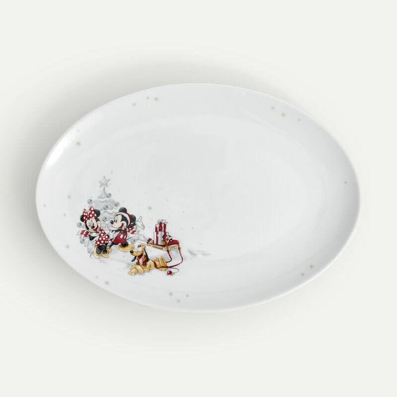 Disney Winter Servierplatte 37 x 26 cm