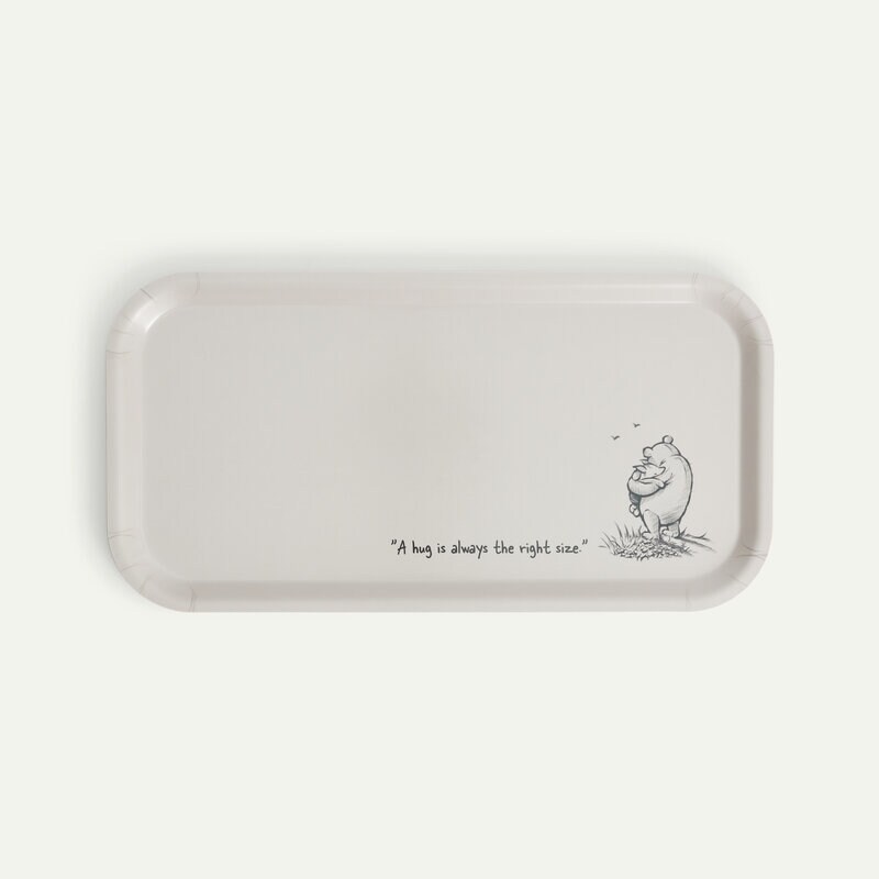 Winnie Puuh Tablett Hug 43 x 22 cm, Braun