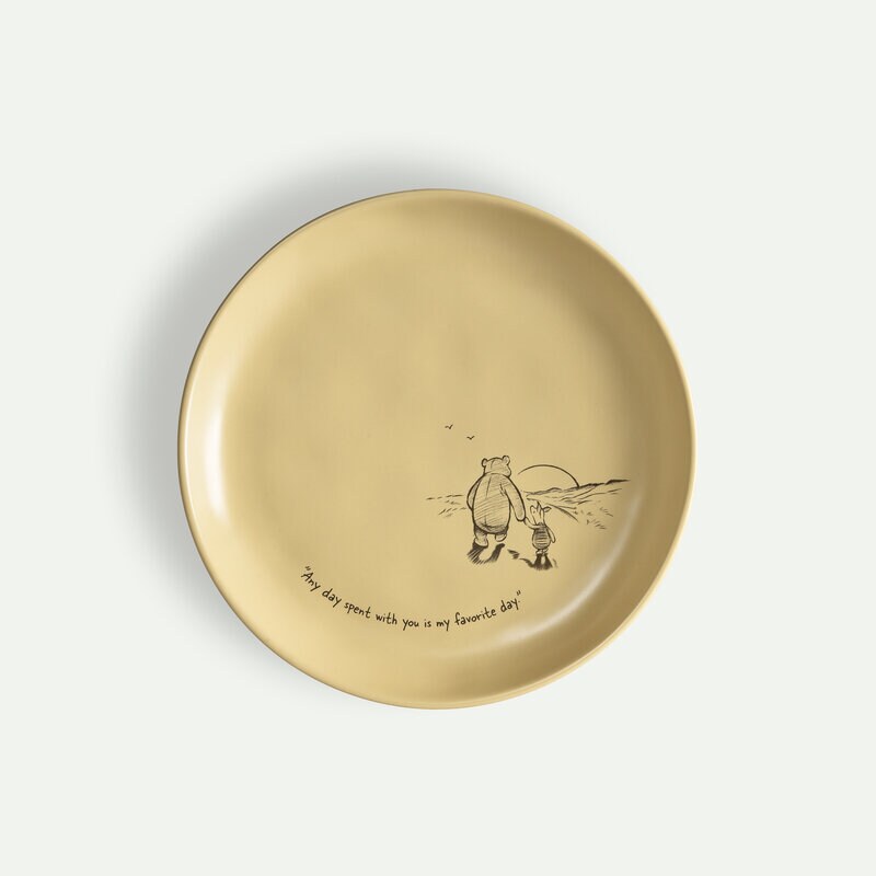 Winnie Puuh Kuchenteller Favorite Day 20 cm, Gelb