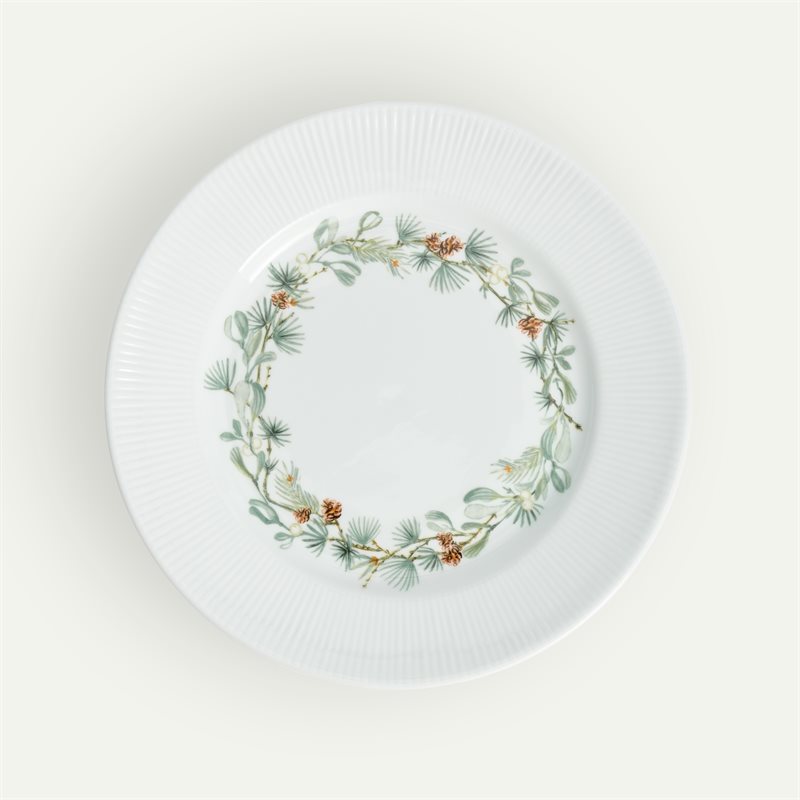 Nordic Dawn Teller 27 cm, Natur Speiseteller