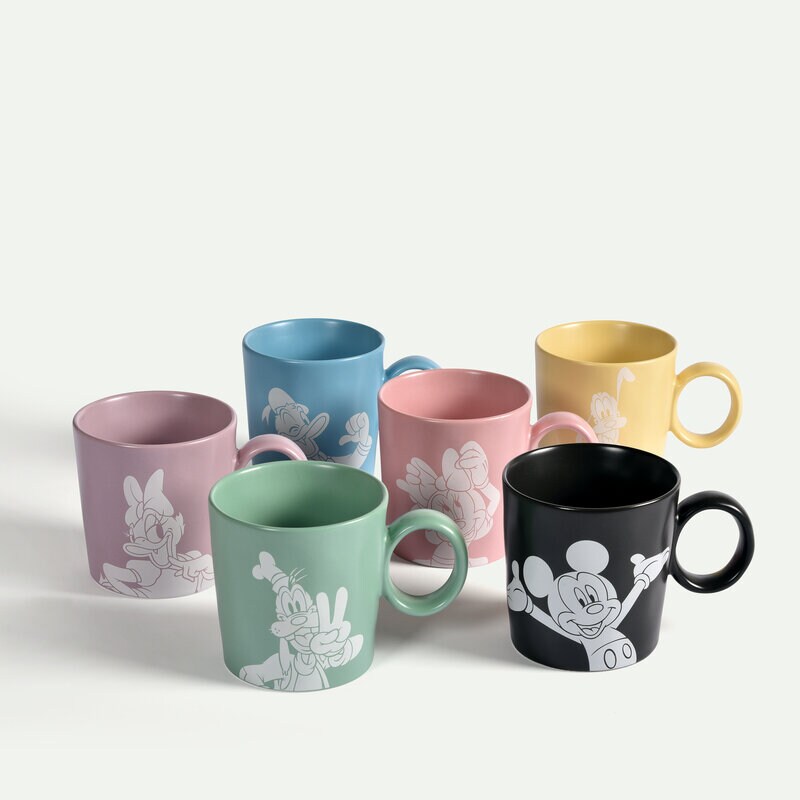 Mickey & Friends Tasse 32 cl 6er-Pack