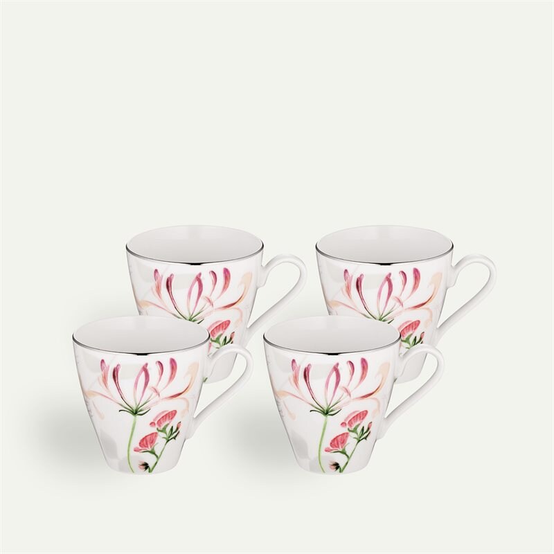 Geißblatt Tasse 33 cl 4er-Pack