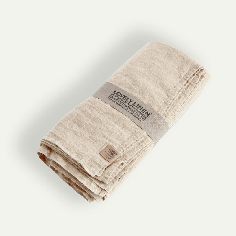 Lovely Linen Lovely dug 145 x 300 cm, Vanilla