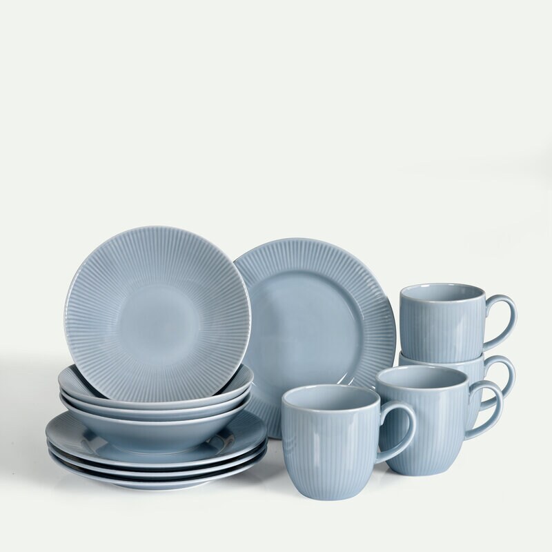 Nordic Dawn Frühstücksset 12-teilig, Himmel