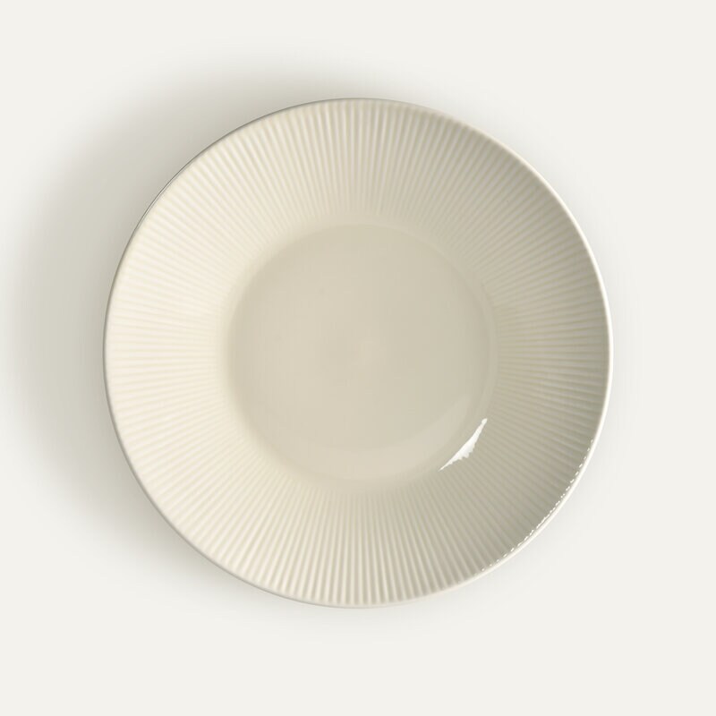 Nordic Dawn djup tallrik 25 cm, Strå