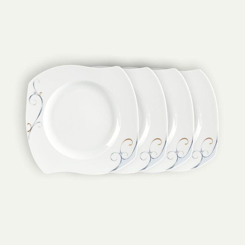 Victoria Kuchenteller 22 cm 4er-Pack