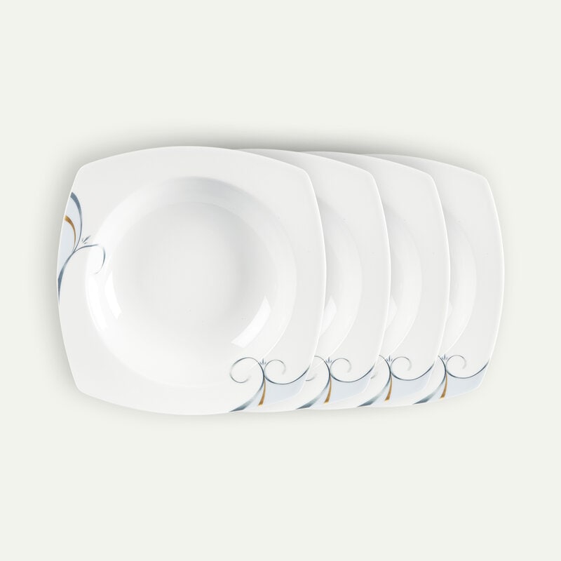 Victoria Tiefer Teller 24 cm 4er-Pack