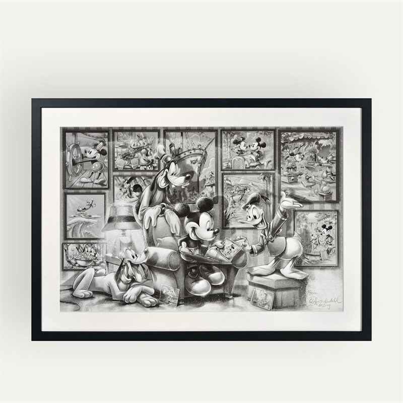 Disney Wonderful Memories Lithographie 43 x 65 cm
