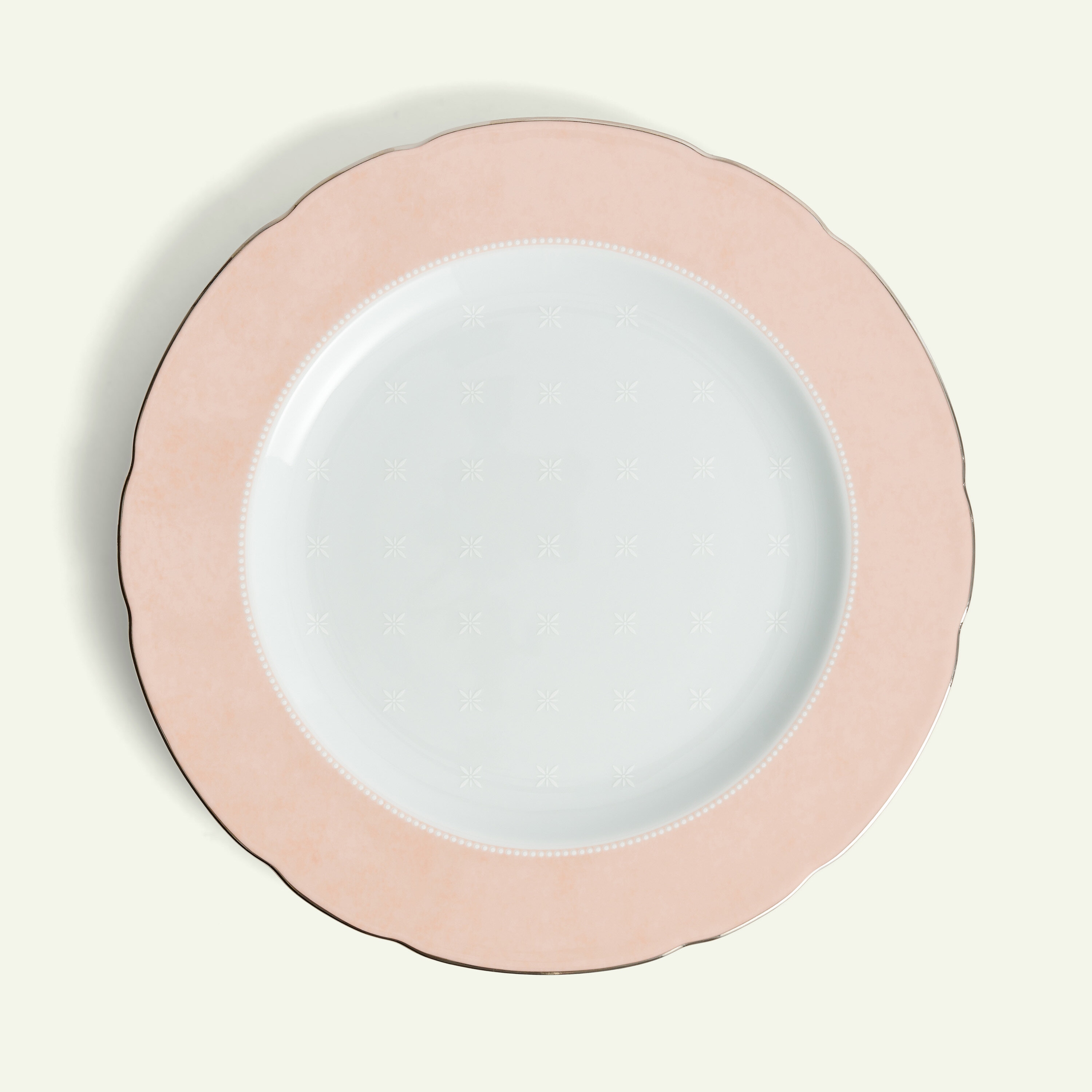Moments dekketallerken rosa 32 cm