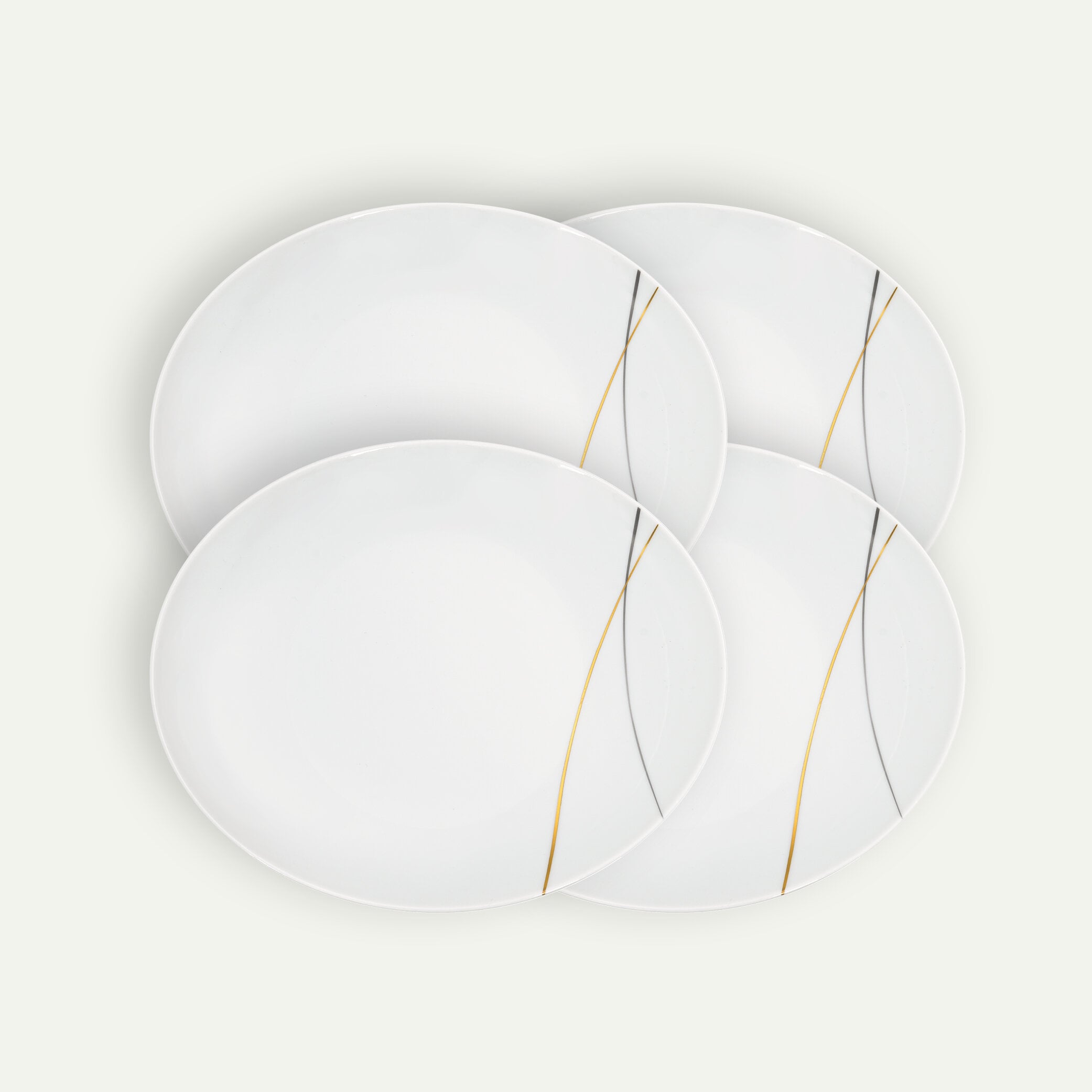 Sensation assiett 24 cm 4-pack
