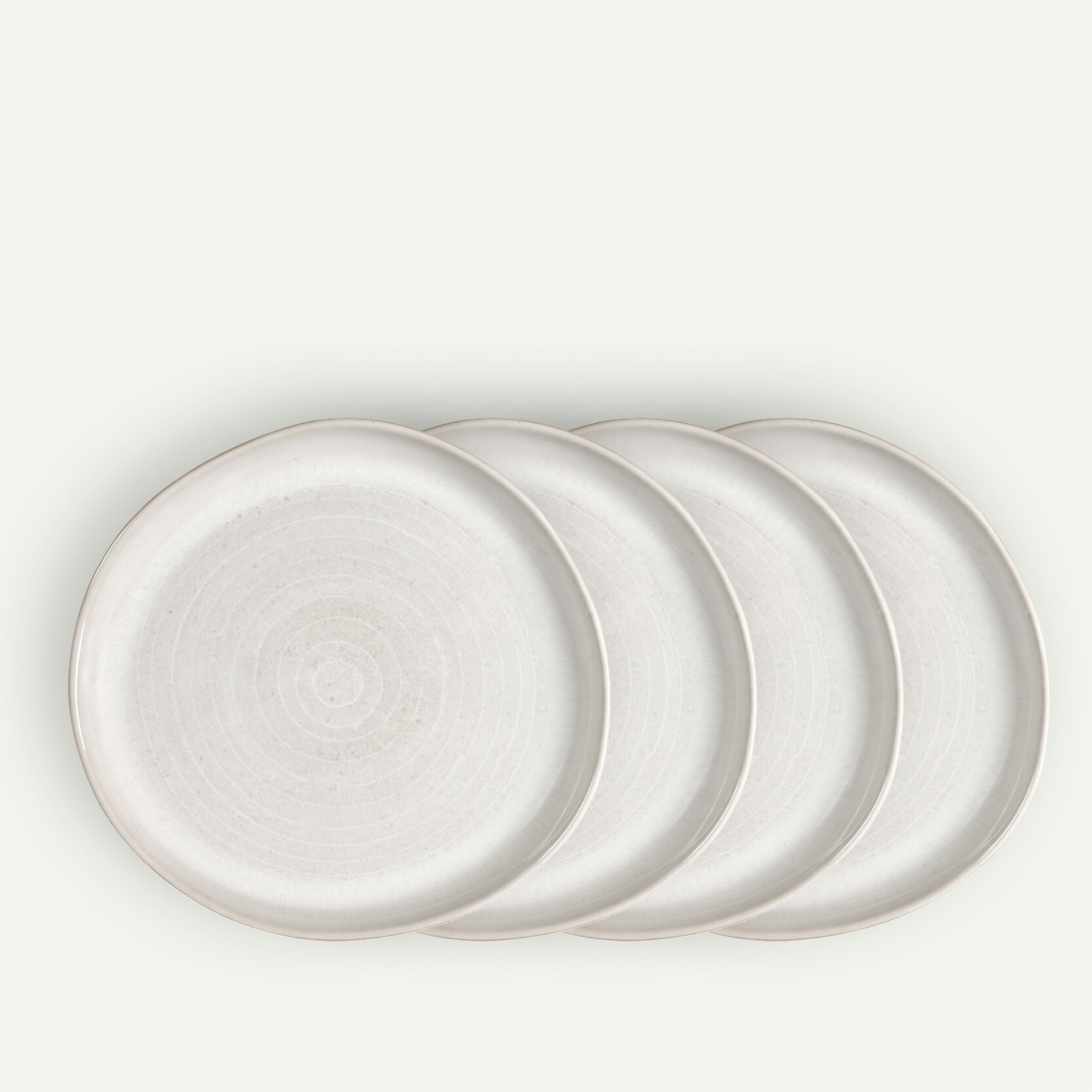 Shell Kuchenteller 22 cm 4er-Pack
