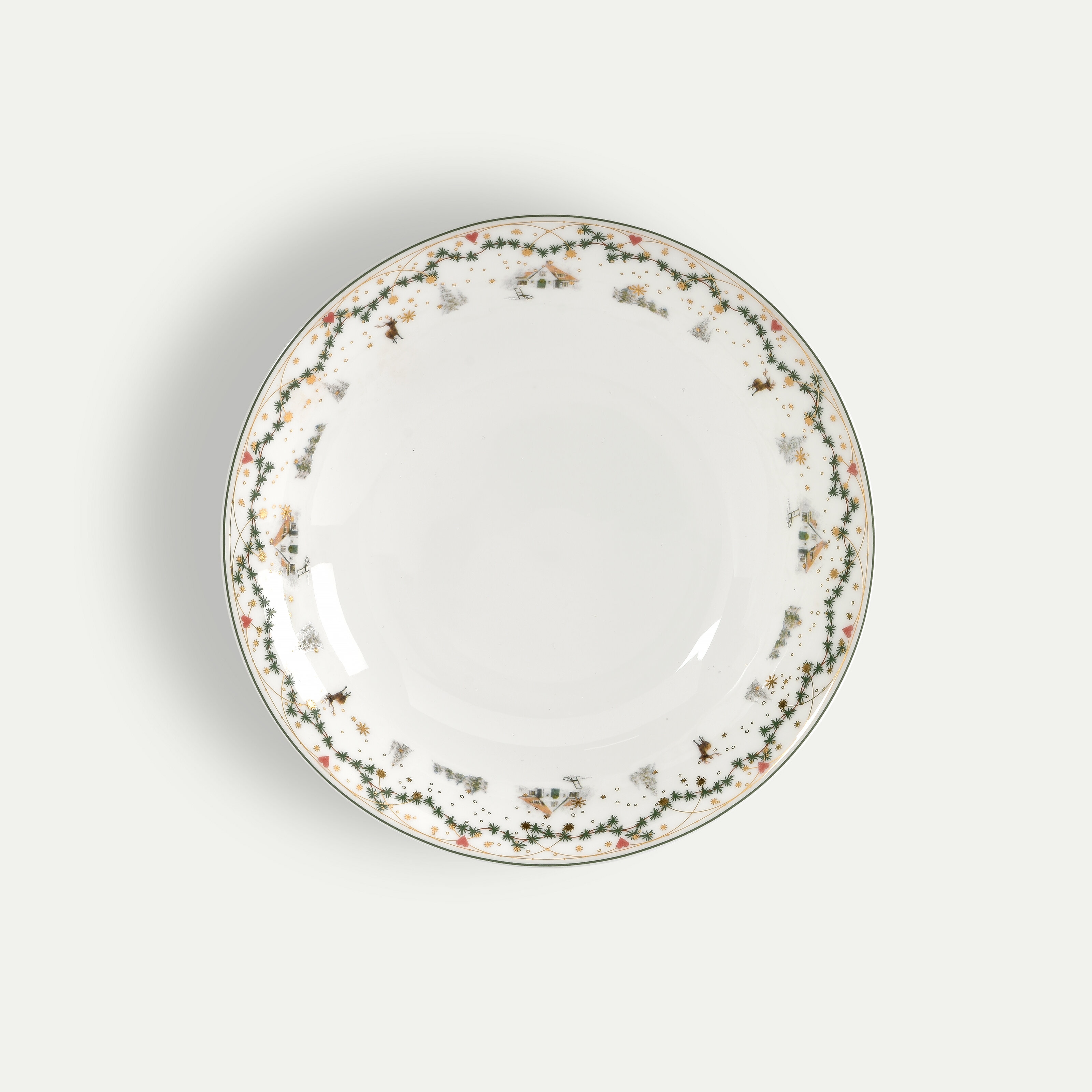 Julminnen djup tallrik 20 cm, Minnen