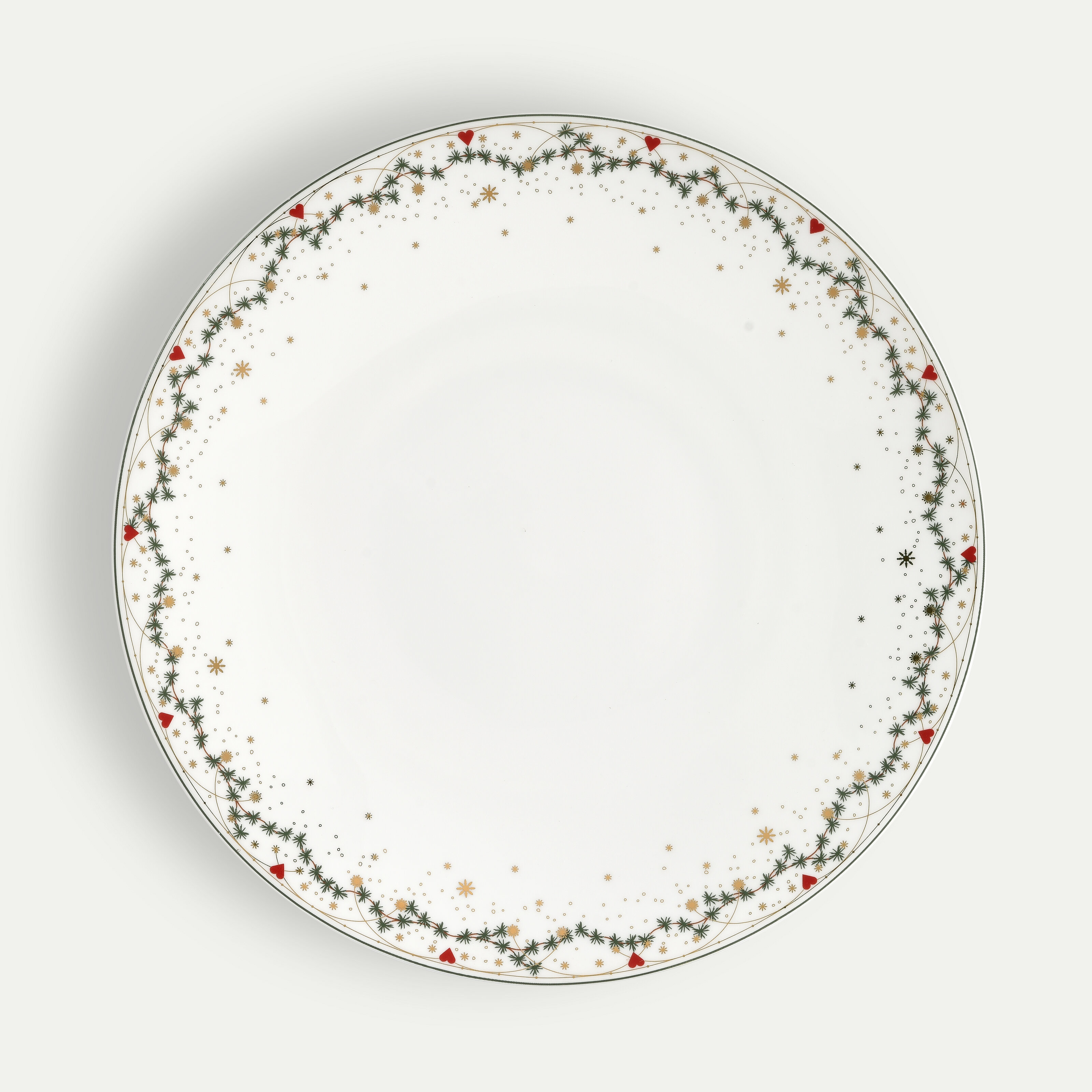 Weihnachtserinnerungen Teller 28 cm, Tradition