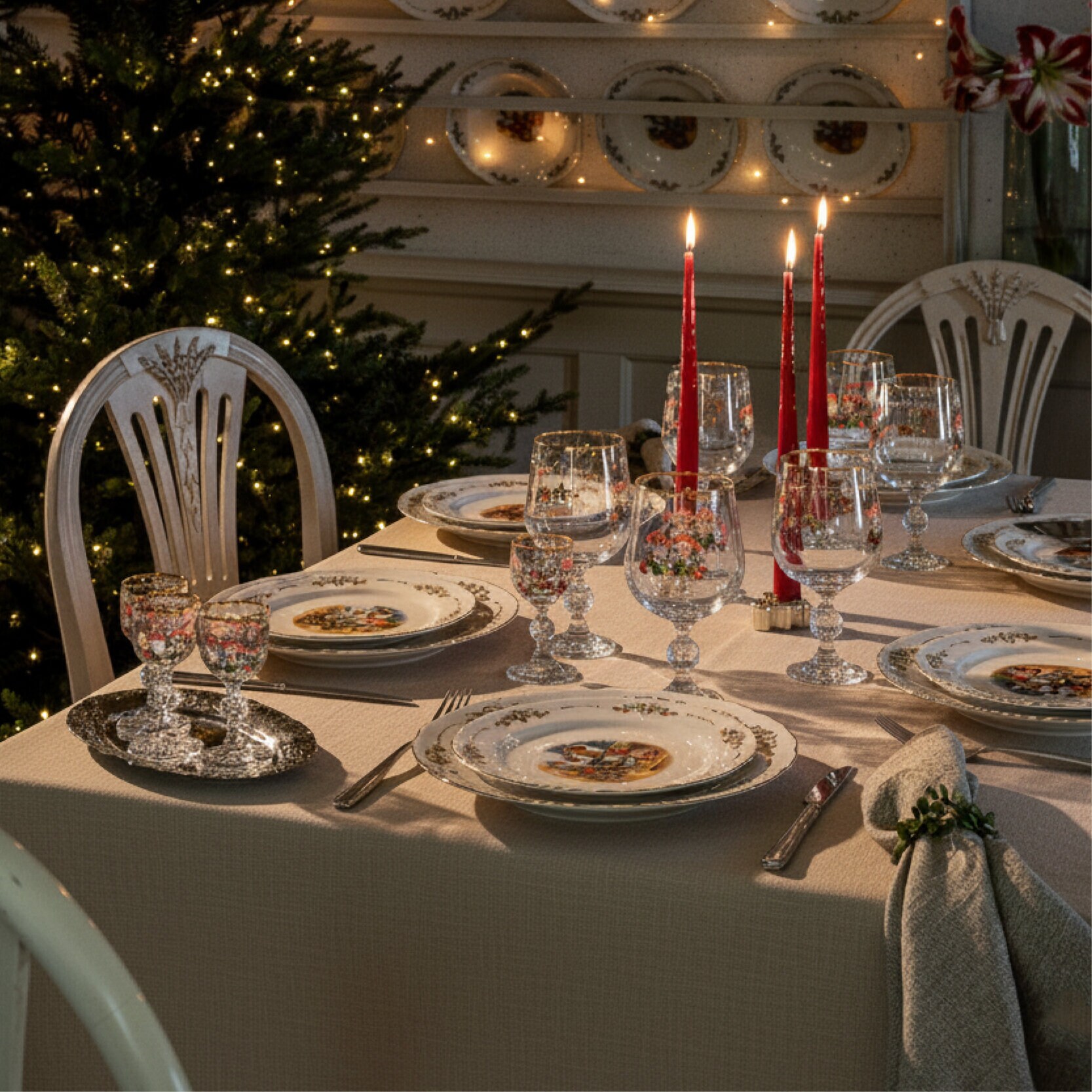 Breath of Nature borddug - Nordic sand 145 x 250 cm