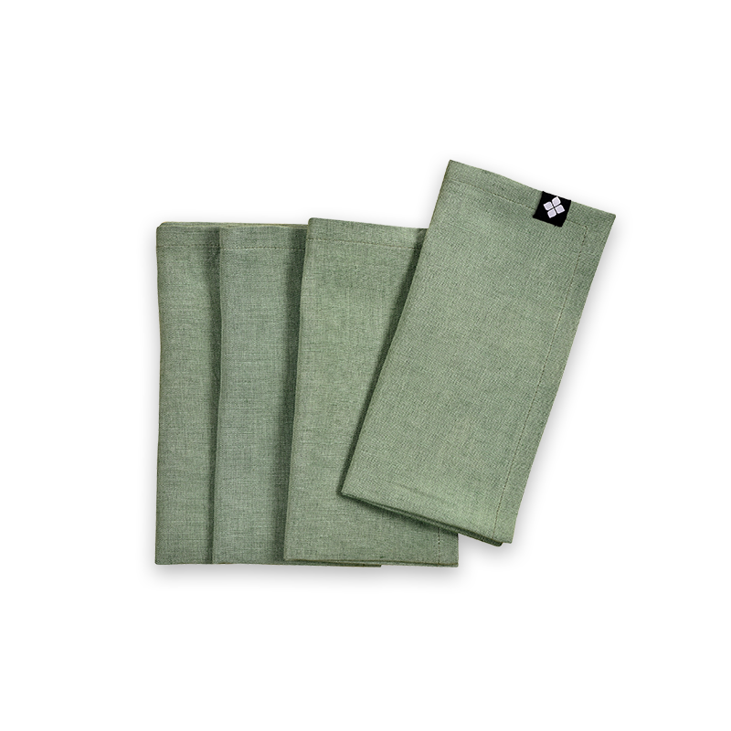 Breath of Nature serviett - Moss Green 45x45 cm, 4-pk