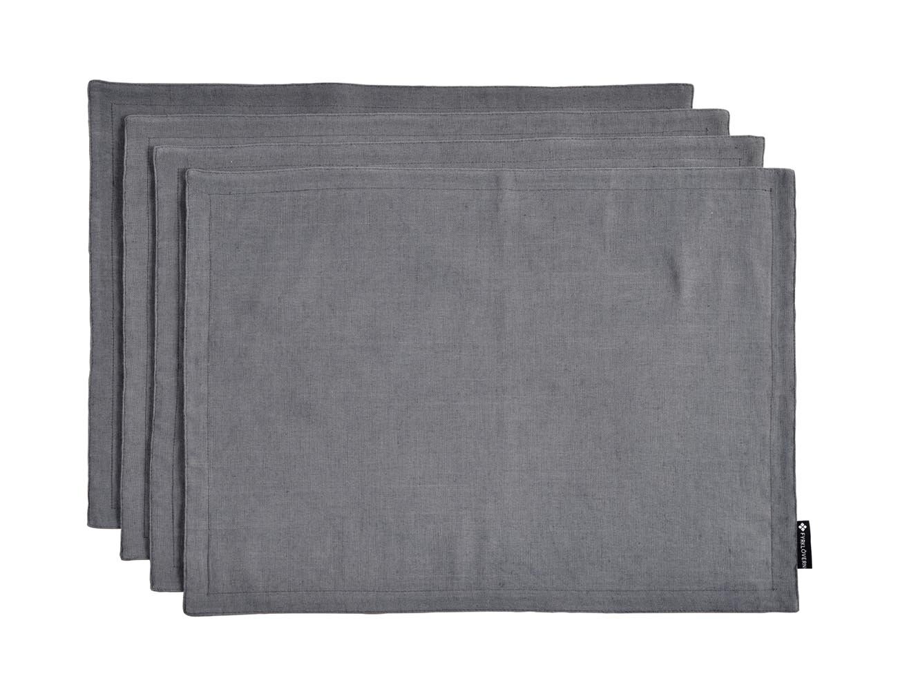 Breath of Nature Platzset 45 x 35 cm 4er-Pack, Evening Darkness