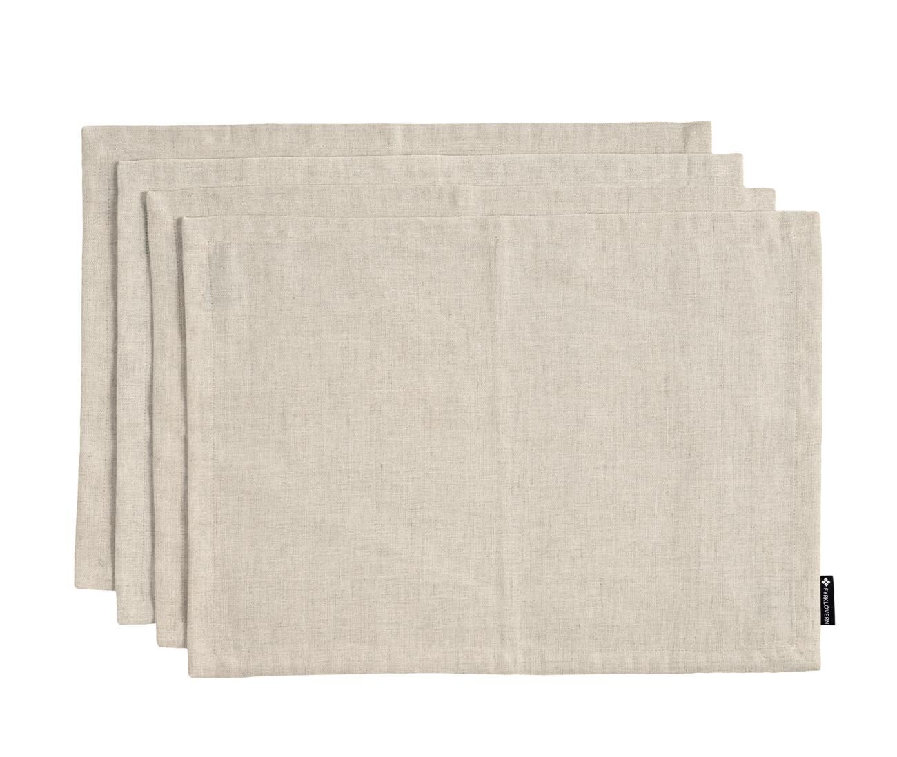 Breath of Nature Platzset 45 x 35 cm 4er-Pack, Nordic Sand