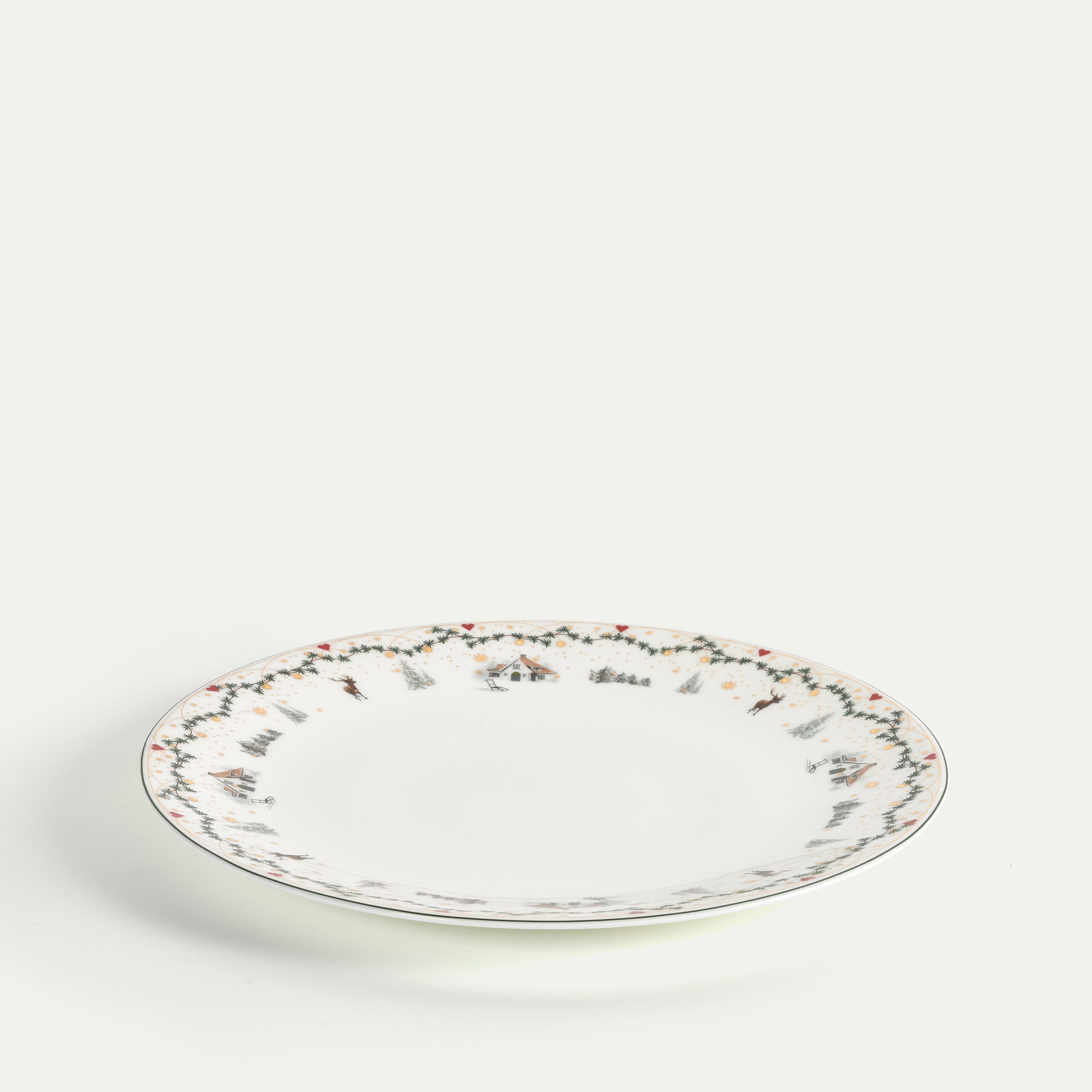Christmas Memories Plate 28 cm, 4-pack, Memories