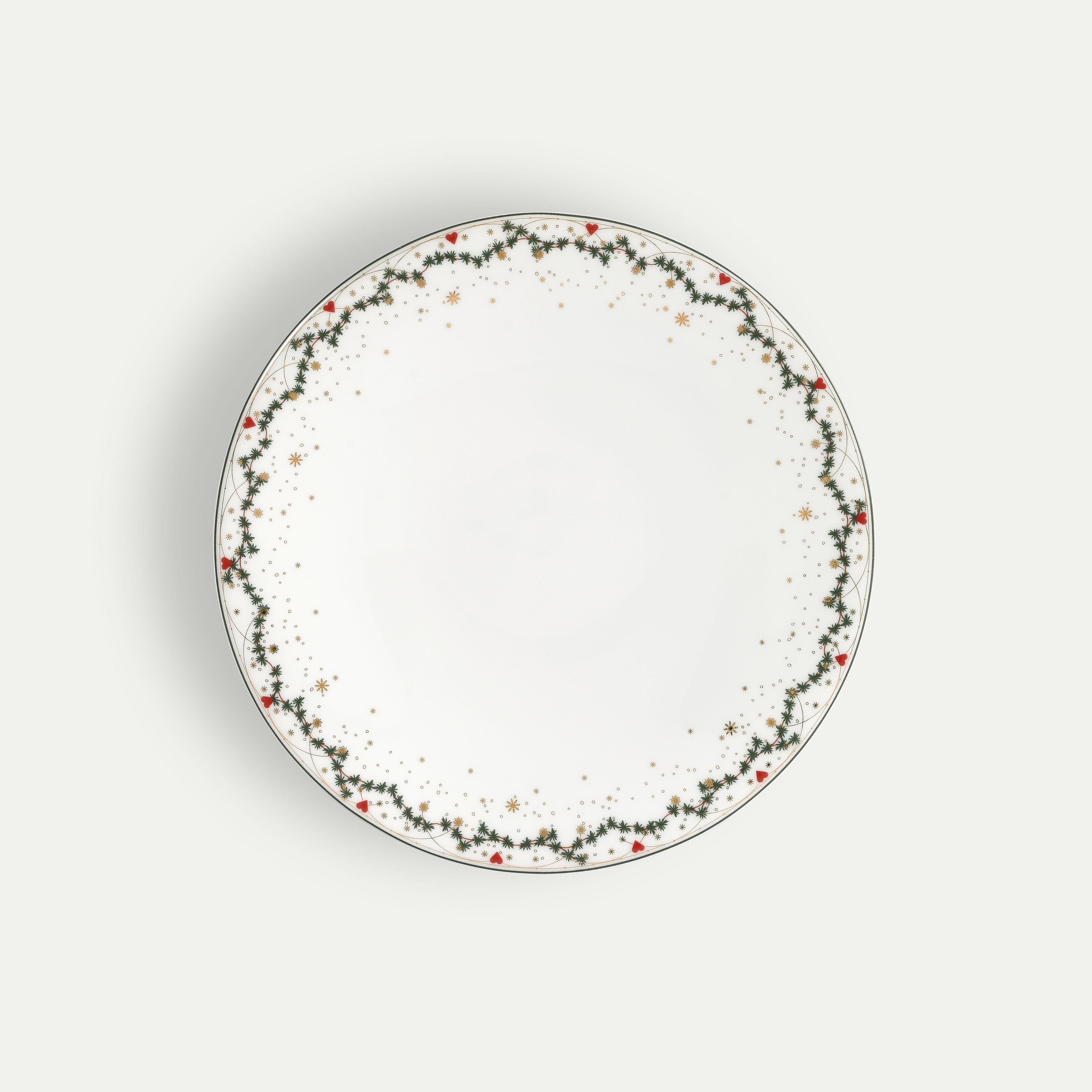 Christmas Memories Plate Set, 12 Pieces, for 4 people