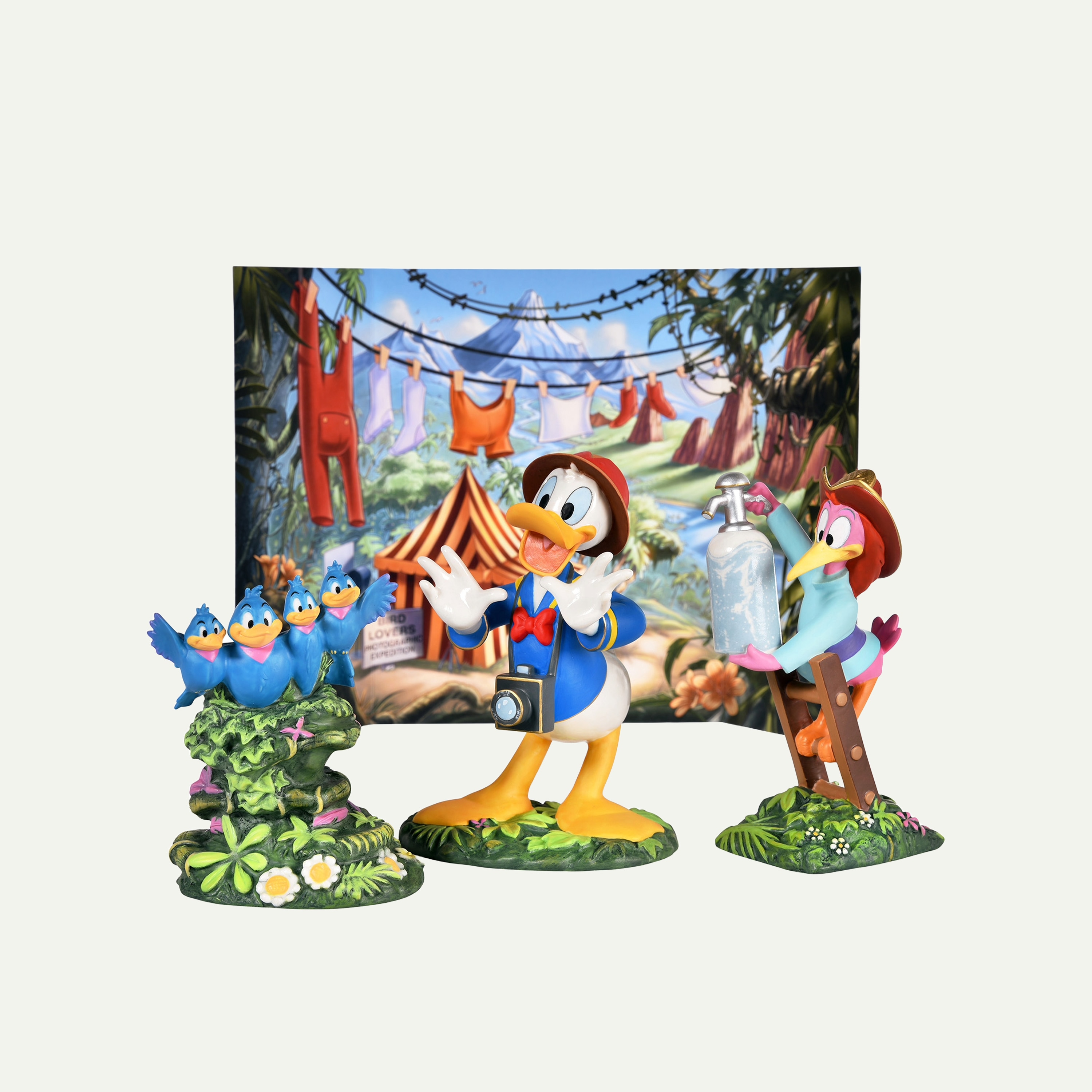 Disneys Juleshow - Donald og Aracuaen med kolibrier