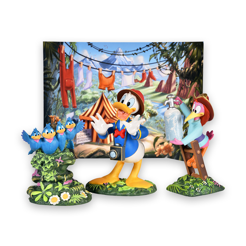 Disneys Juleshow - Donald og Aracuaen med kolibrier
