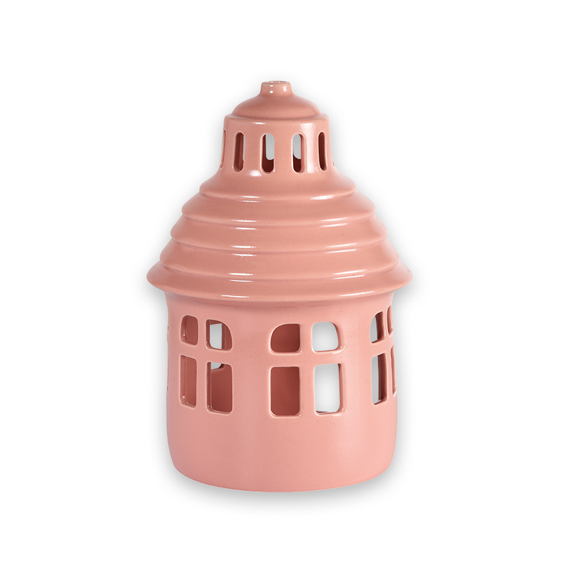 Lighthouses Ljuslykta 17 cm, Rosa