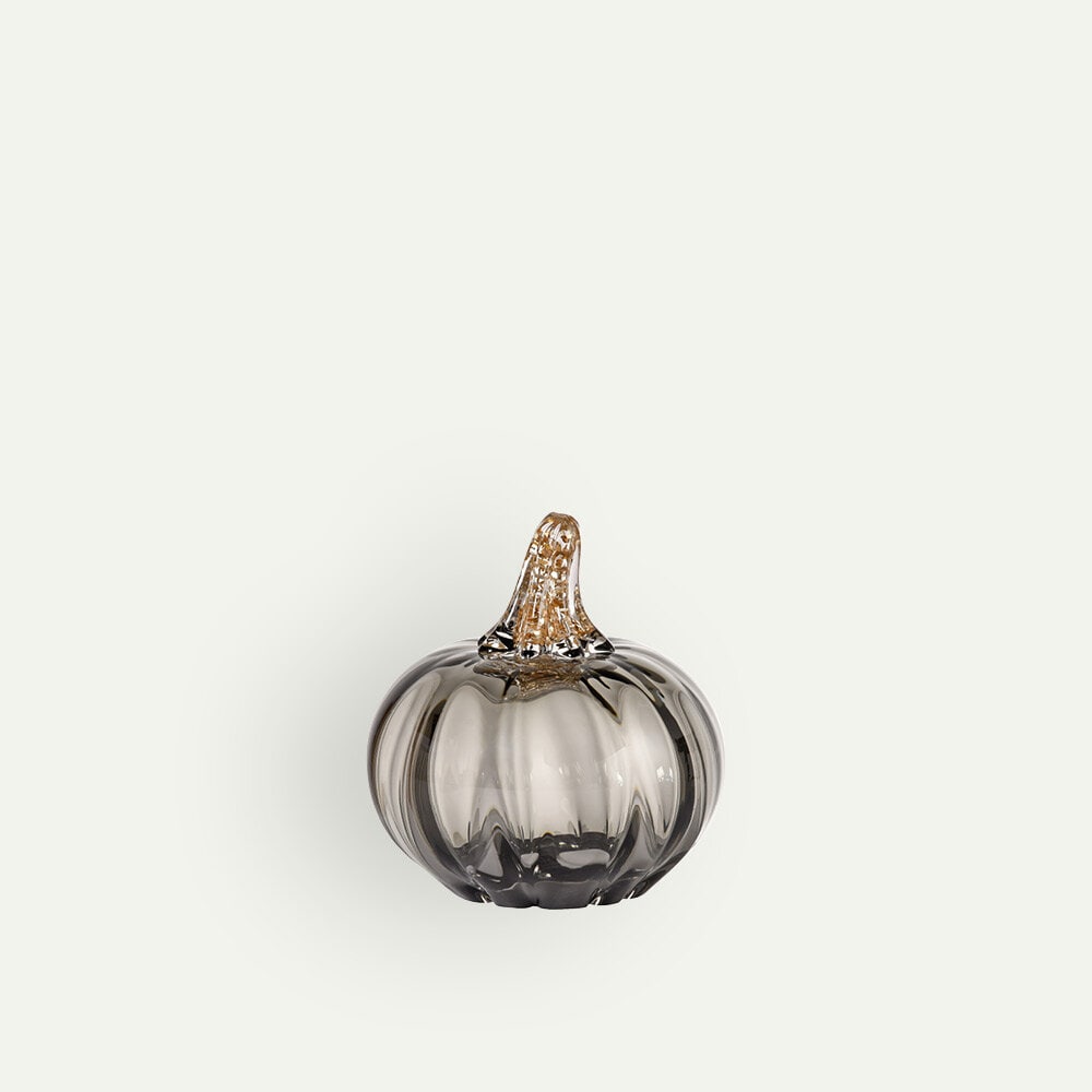 Pumpkins Gresskar i kunstglass 13 cm