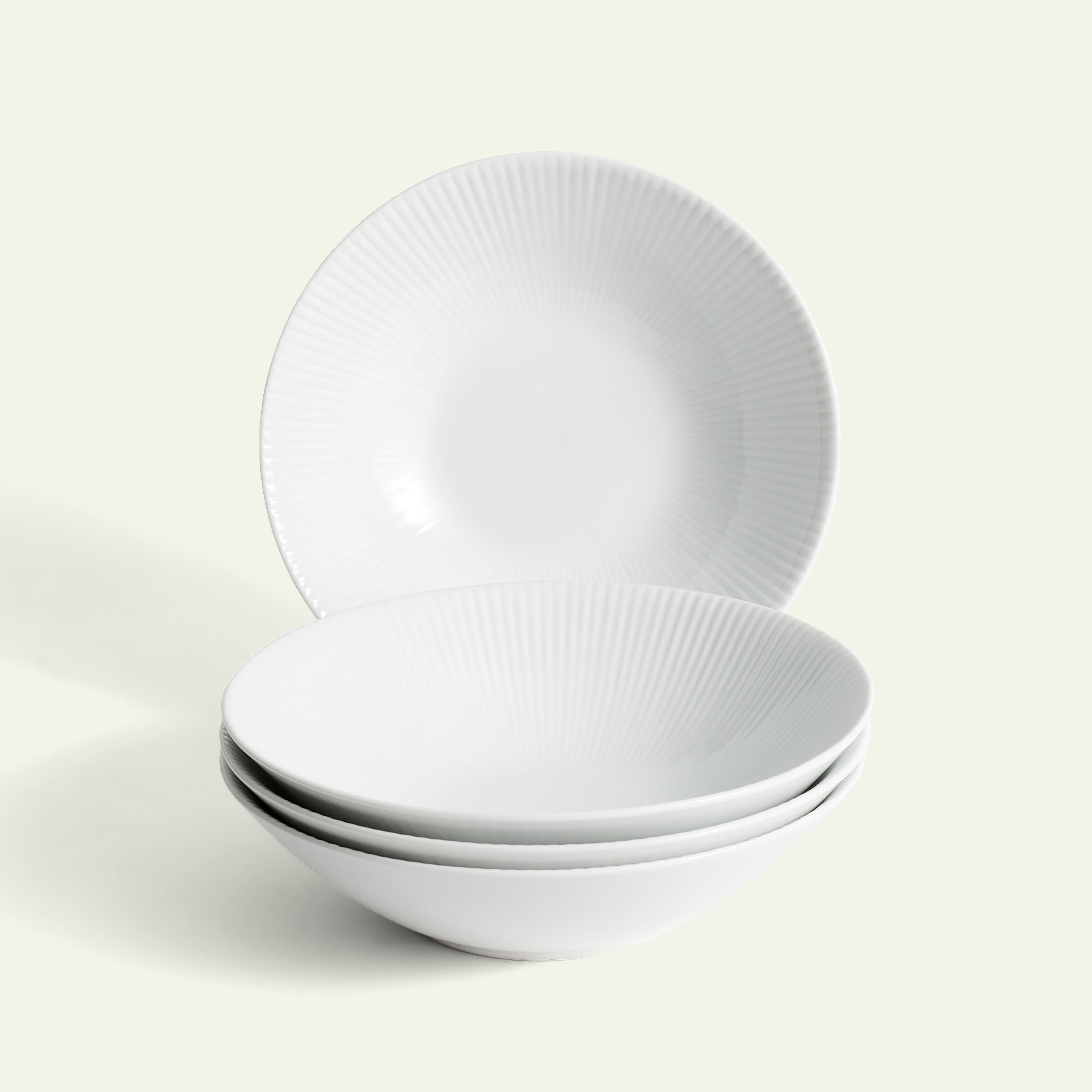 Nordic Dawn skål 19 cm 4-pack, Glimt