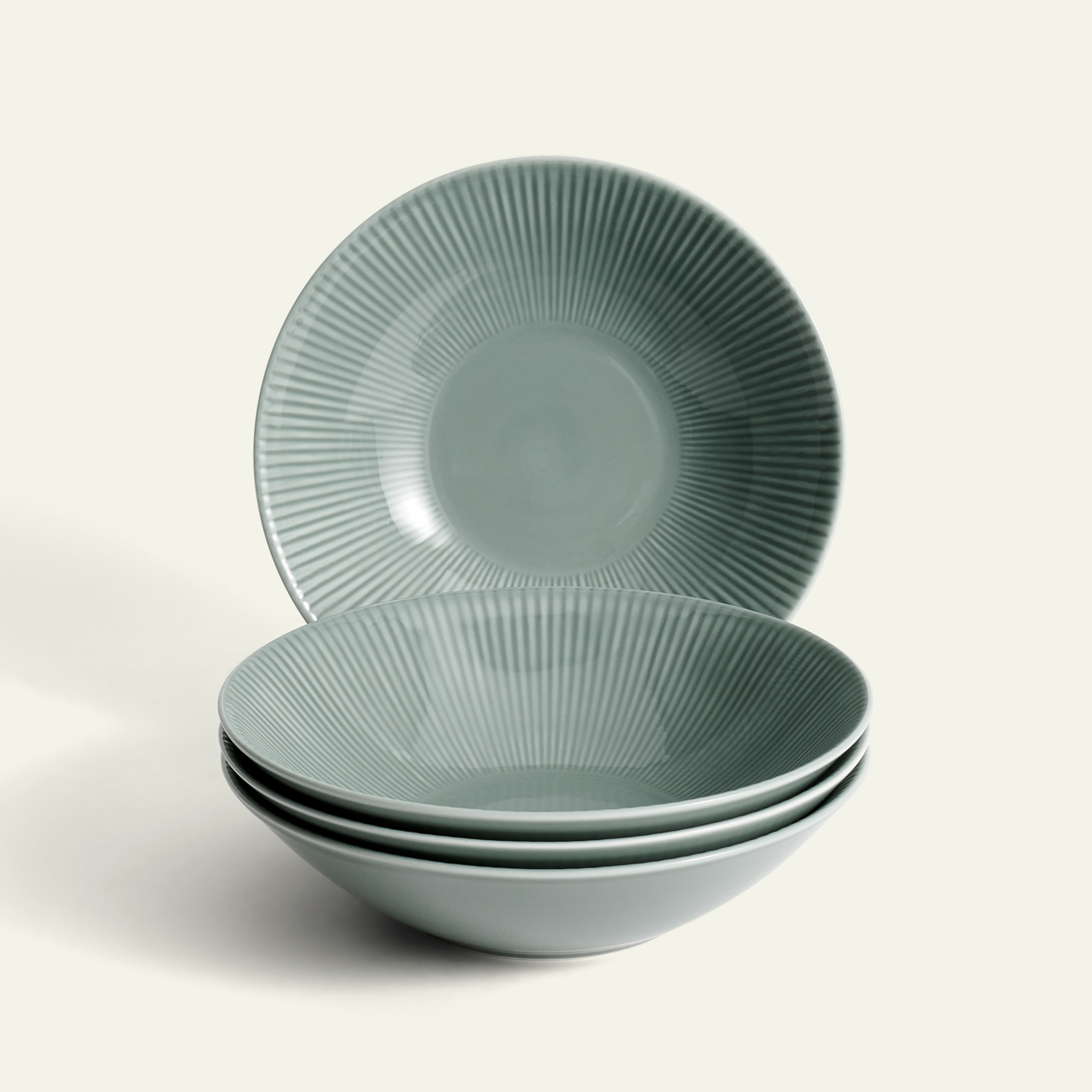 Nordic Dawn skål 19 cm 4-pack, Dagg