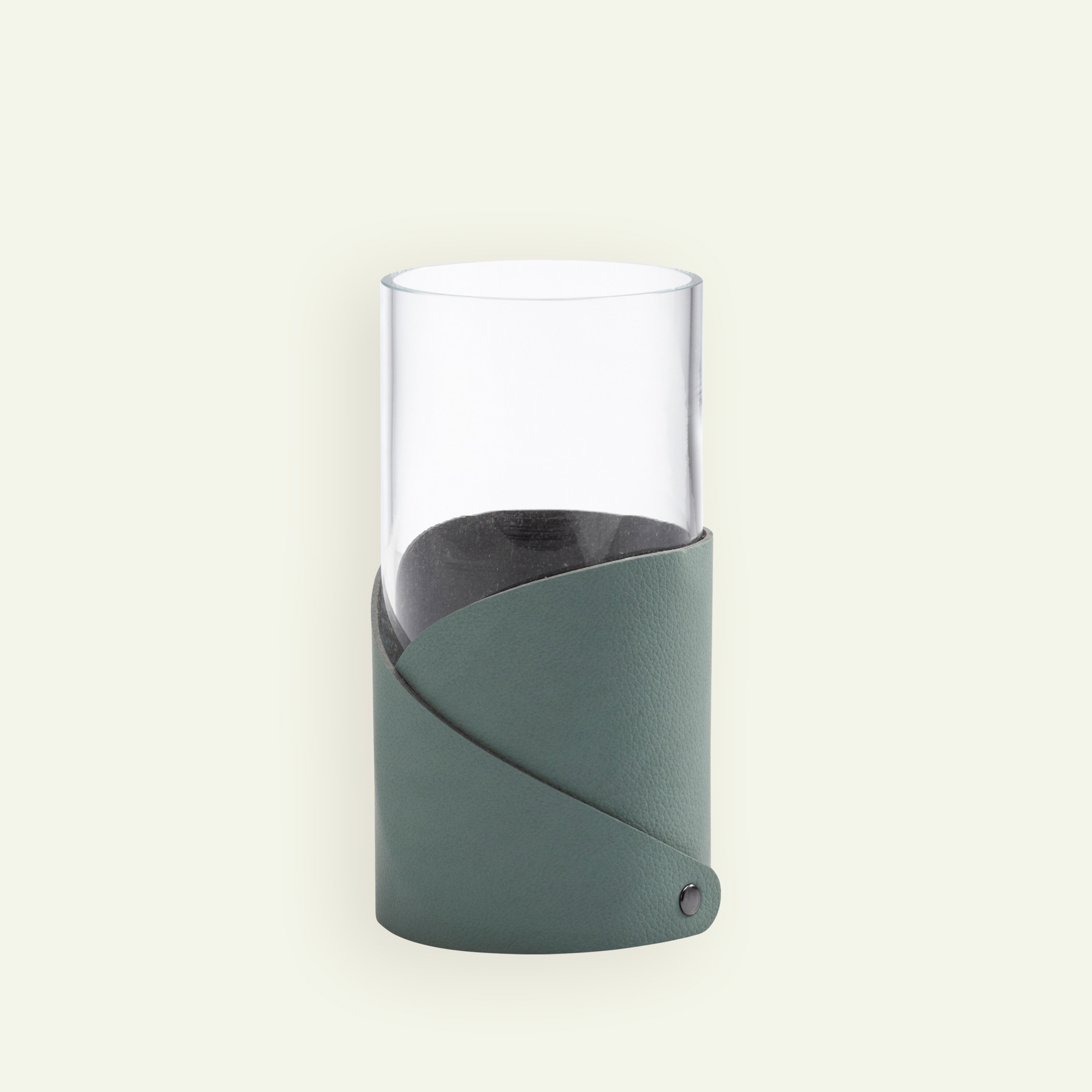 Lind DNA Fold vase 7,5 x 15 cm, Pastel Green