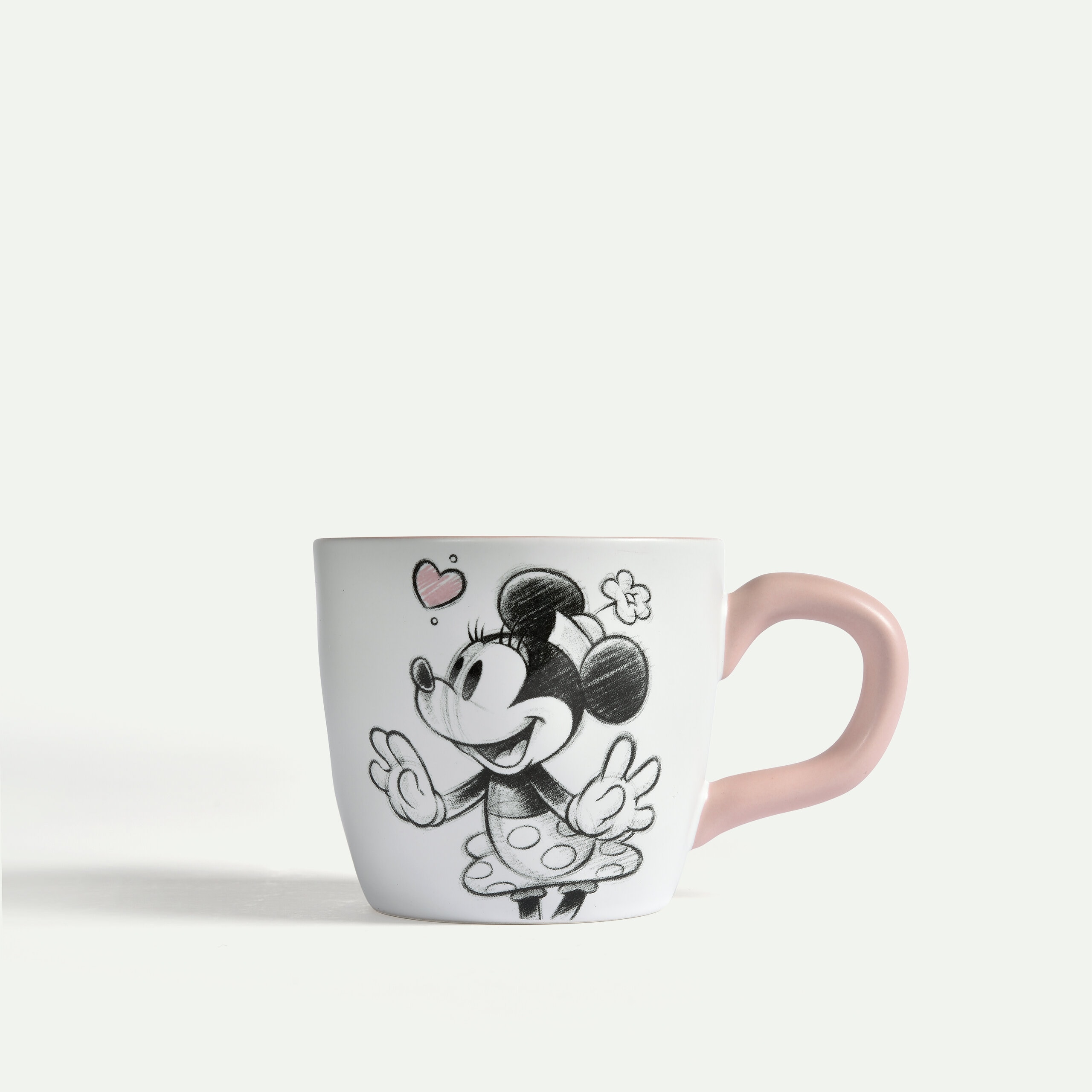 Minnie Mouse Love mugg 30 cl, Rosa